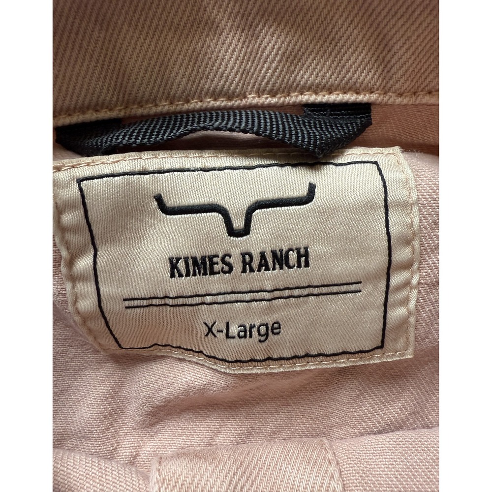 KIMES RANCH - Women's CHELSEA Pink Boxy Denim Jean Jacket‎ - X-Large - XL - NWT - Picture 5 of 10